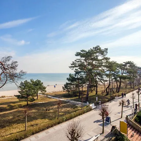 Strandvillen - Mit Meerblick, 1 Schlafzimmer Und Balkon Sv-762 아파트 빈츠